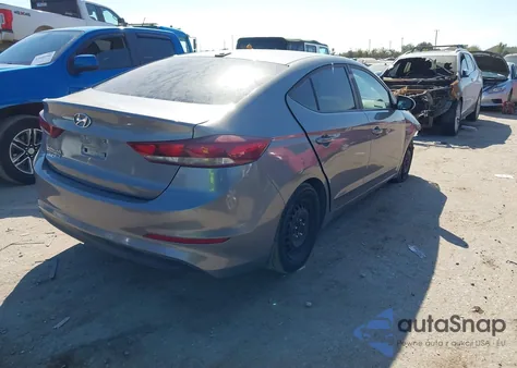 2017 Hyundai Elantra Se from USA, damaged, VIN KMHD74LF2HU154407